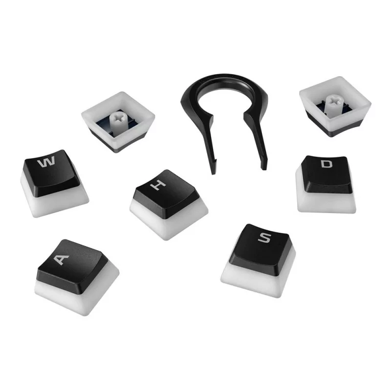 HyperX Double Shot PBT Pudding Keycaps Black HyperX Double Shot PBT Pudding Keycaps Black